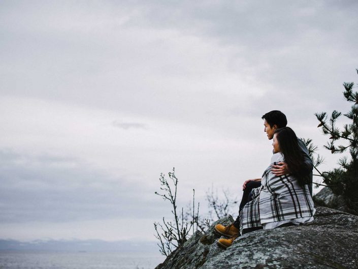 Whytecliff Park Engagement Session - Angel & David