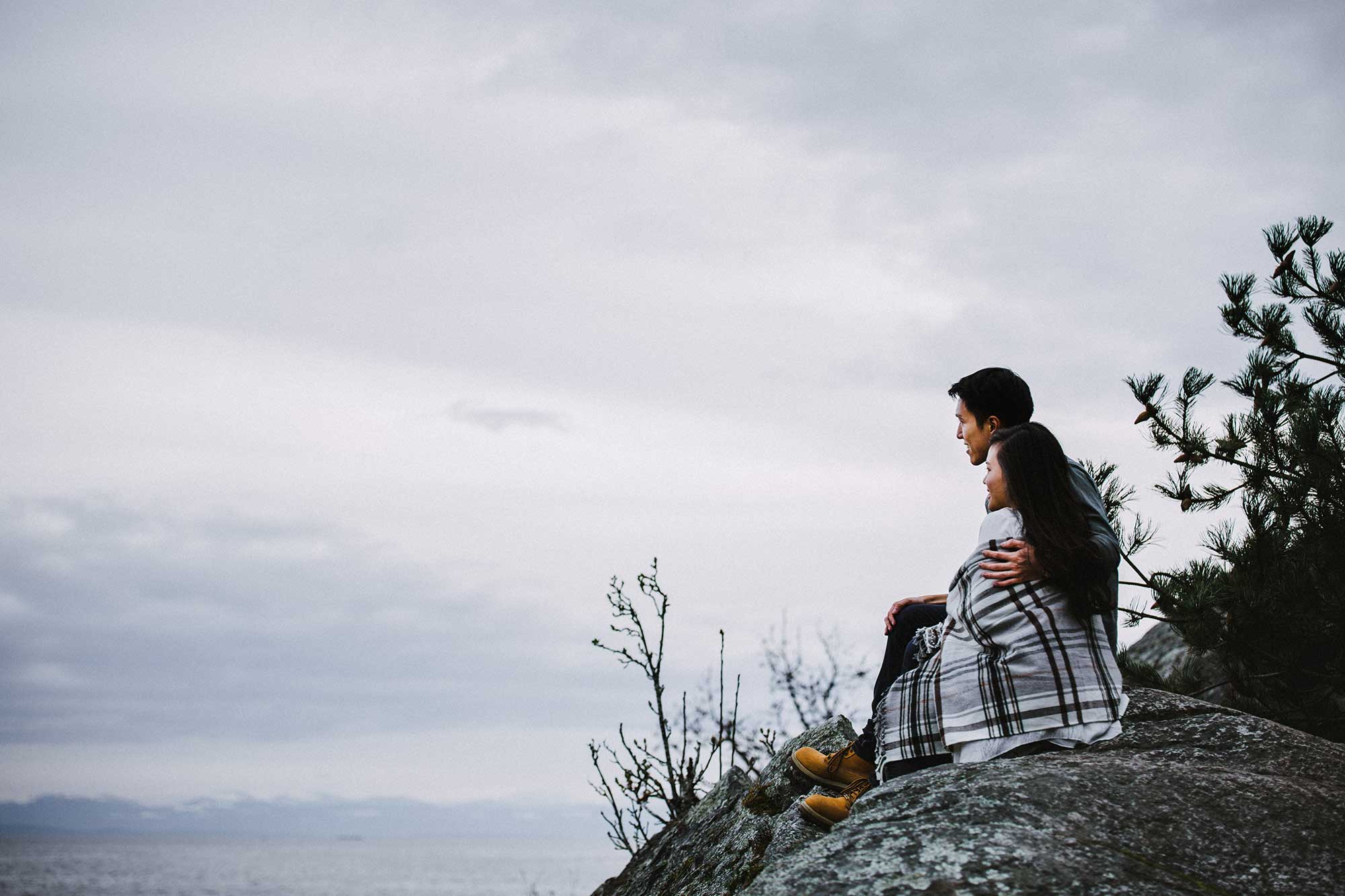 Whytecliff Park Engagement Session - Angel & David